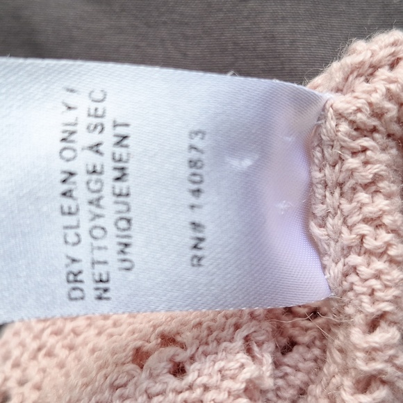 Pre-owned LOVE SHACK FANCY NATALIE PINK RUFFLE SWEATER  Good Condition No damage - Picture 4 of 5